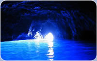 Le tre sale della grotta Azzurra (Anacapri)